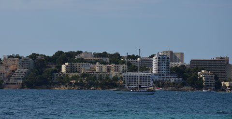 Blick auf Mallorca