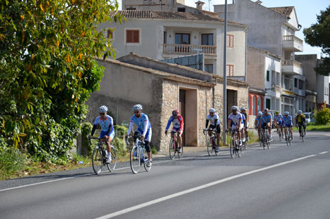 Fahrr&auml;der in den Bergen Mallorcas