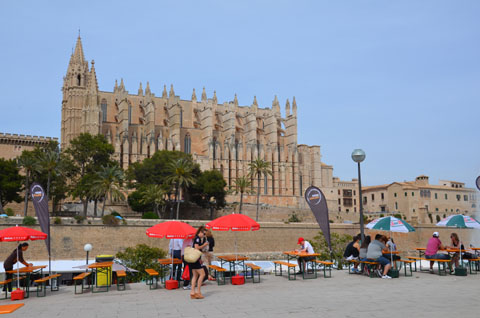 Die Kathedrale in Palma de Mallorca